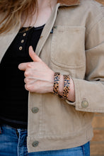 Load image into Gallery viewer, Brynn Bracelet - Cheetah - Small
