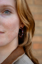 Load image into Gallery viewer, Camy Hoops - Jewel Stained Glass