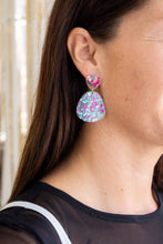 Load image into Gallery viewer, Penelope Earrings - Blue Violet Confetti

