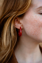 Load image into Gallery viewer, Julie Hoops - Crimson Red