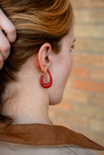Load image into Gallery viewer, Julie Hoops - Crimson Red