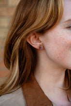 Load image into Gallery viewer, Sophie Studs - Shimmering Taupe