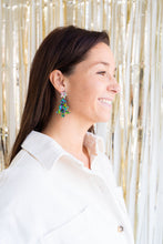 Load image into Gallery viewer, Christmas Trees - Green Sparkle
