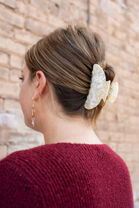 Candace Hair Claw - Ivory
