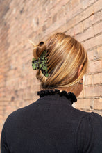 Load image into Gallery viewer, Candace Hair Claw - Olive Tortoise