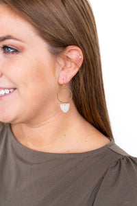 Iris Earrings - Iridescent