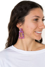 Load image into Gallery viewer, Avery Earrings - Paradise Pink
