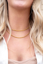 Load image into Gallery viewer, Luxe Gold Rope Chain - 20&quot;
