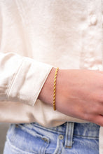 Load image into Gallery viewer, Luxe Gold Rope Bracelet