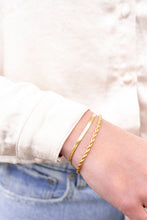Load image into Gallery viewer, Luxe Silver Rope Bracelet
