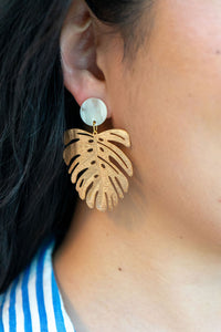 Belize Earrings - Ivory