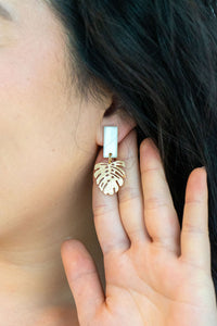 Mini Belize Earrings - Ivory