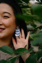 Load image into Gallery viewer, Kennedy Earrings - Greek Goddess Blue