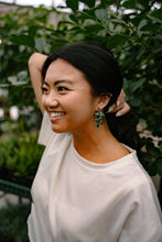 Load image into Gallery viewer, Mini Kailani Earrings - Palm Lustre