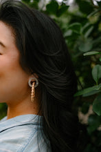 Load image into Gallery viewer, Calypso Earrings - Dark Rattan