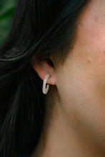 Load image into Gallery viewer, Micro Cam Mini Hoops - Ivory