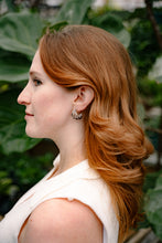 Load image into Gallery viewer, Luxe Treya Hoops - Silver