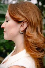 Load image into Gallery viewer, Luxe Treya Hoops - Silver