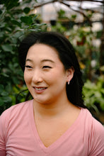 Load image into Gallery viewer, Micro Cam Mini Hoops - Powder Pink Dot