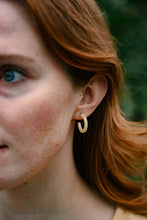 Load image into Gallery viewer, Micro Cam Mini Hoops - Buttercream Dot