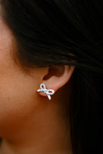 Load image into Gallery viewer, Bowie Studs - Pastel Blue Dot