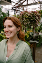 Load image into Gallery viewer, Bailey Earrings - Champagne Mint