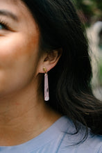 Load image into Gallery viewer, Blair Earrings - Lilac Quartz