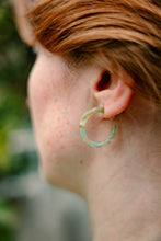 Load image into Gallery viewer, Cam Mini Hoops - Champagne Mint