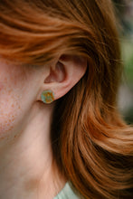 Load image into Gallery viewer, Gia Studs - Champagne Mint