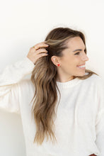 Load image into Gallery viewer, Hand Drawn Heart Studs - Bubblegum Bliss