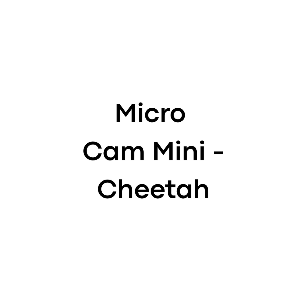 Micro Cam Mini Hoops - Cheetah
