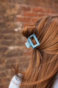 Carly Hair Claw - Turquoise