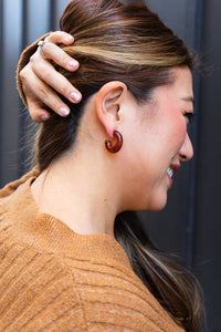 Chloe Hoops - Amber