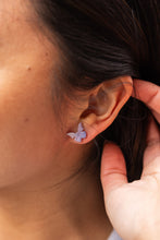 Load image into Gallery viewer, Butterfly Studs - Lavender Haze
