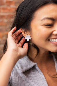 Blossom Studs - Pearl