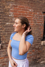 Load image into Gallery viewer, Luxe Silver Kamora Hoops
