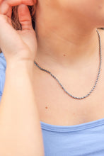 Load image into Gallery viewer, Luxe Silver Rope Chain - 18&quot;
