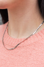 Load image into Gallery viewer, Luxe Silver Delicate Herringbone Chain - 18&quot;
