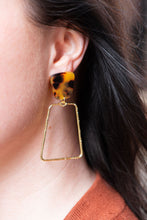 Load image into Gallery viewer, Ariana Earrings - Tortoise
