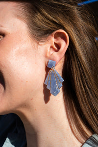 Estelle Earrings - Glacier Blue