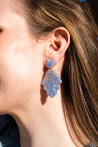 Estelle Earrings - Glacier Blue