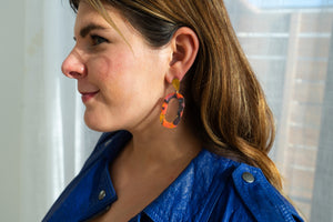 Maeve Earrings - Bird of Paradise