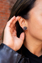 Load image into Gallery viewer, Spider Web Studs - Black
