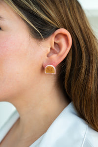 Betty Studs - Rose Quartz