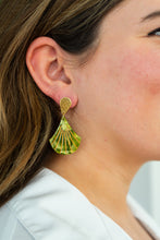 Load image into Gallery viewer, Daphne Earrings - Olive
