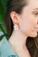 Load image into Gallery viewer, Daisy Earrings - Cherry Blossom
