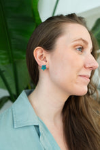 Load image into Gallery viewer, Sea Turtle Studs - Sea Green
