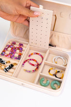 Load image into Gallery viewer, Jewelry Travel Case Box - Ivory
