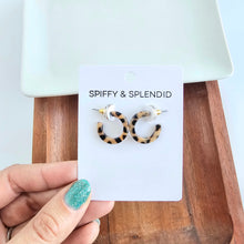 Load image into Gallery viewer, Micro Cam Mini Hoops - Cheetah
