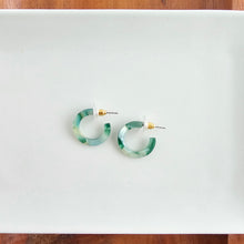 Load image into Gallery viewer, Micro Cam Mini Hoops - Palm Lustre